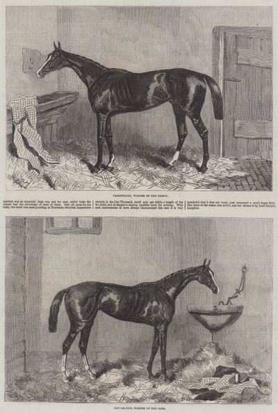 Les gagnants du Derby et des Oaks - Harry Hall