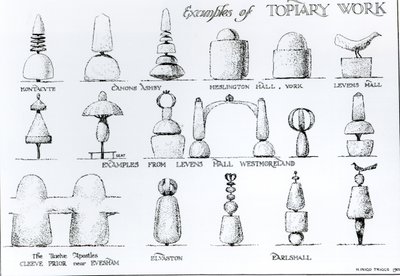 Exemples de travaux de topiaire, 1902 - Harry Inigo Triggs