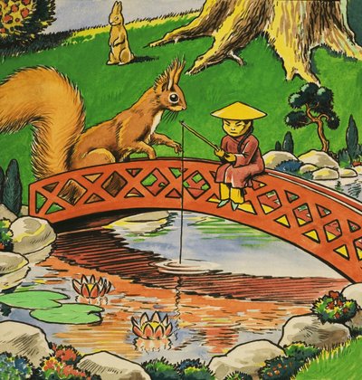 Petit écureuil rouge - Harry M. Pettit