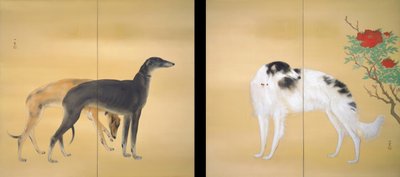 Hashimoto Kansetsu, Chiens européens - Hashimoto Kansetsu
