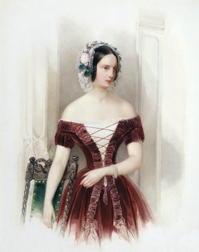 Grande-Duchesse Alexandra Nikolaïevna de Russie, 1825-1844, vers 1840 - Hau
