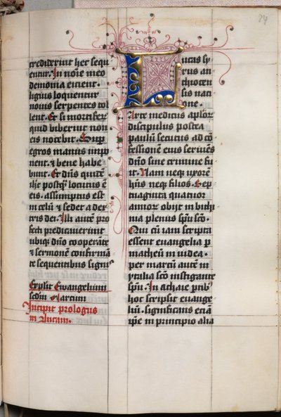 Livre des Évangiles avec portraits d