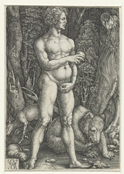 Adam - Heinrich Aldegrever