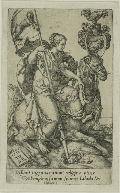 Luxure, des Vices - Heinrich Aldegrever
