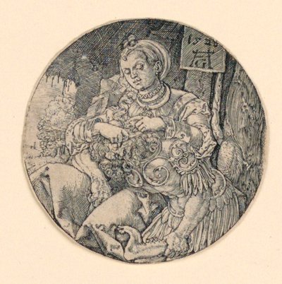 Samson et Dalila - Heinrich Aldegrever