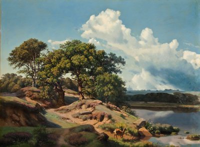 Danois : Paysage danois. Paysage danois. - Heinrich Buntzen
