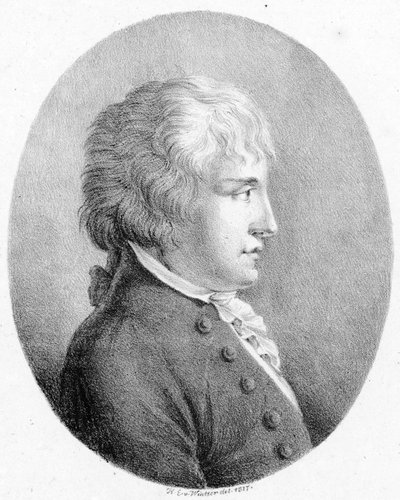 Personnage représenté : Giovanni Battista Pergolesi - Heinrich Eduard Winter