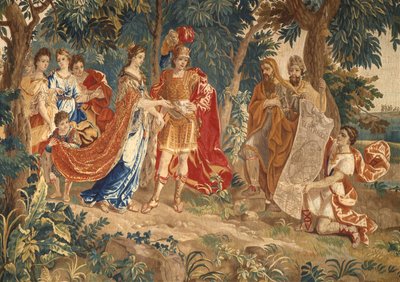 La Fondation de Carthage : (détail) - Heinrich II Reydams