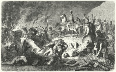 Hannibal au siège de Casilinum, 216-215 av. J.-C. - Heinrich Leutemann