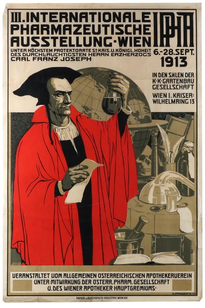 IIIe Exposition Internationale Pharmaceutique Vienne, 1913 - Heinrich Maria Pangratz