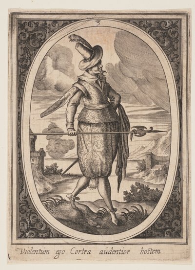Planche 3 de Figures militaires - Heinrich Ulrich