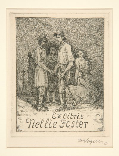 Ex-libris - Heinrich Vogeler