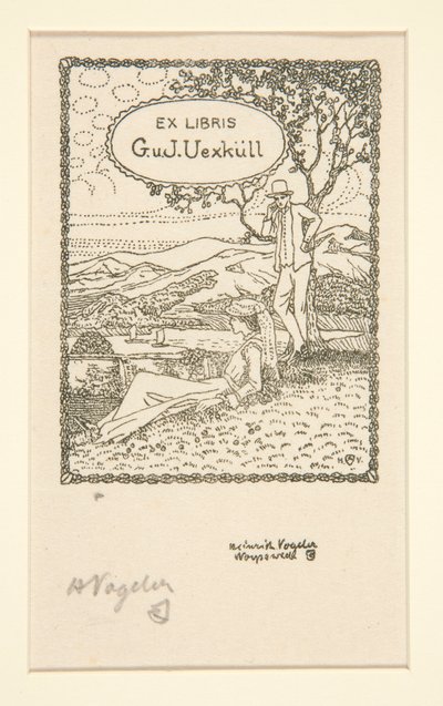 Ex-libris - Heinrich Vogeler