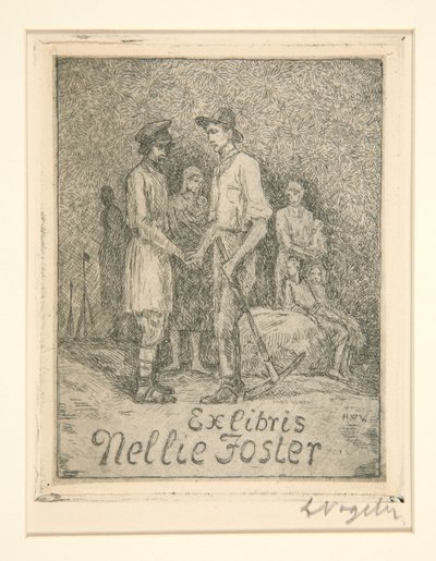 Ex-libris - Heinrich Vogeler