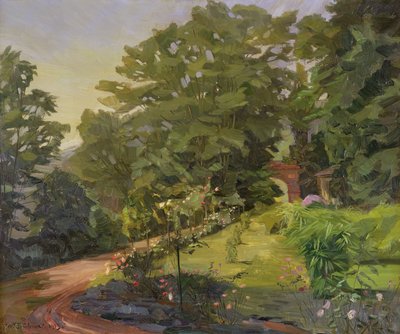 Jardin de roses - Heinrich Wilhelm Truebner