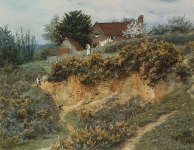 À Sandhills, Witley - Helen Allingham