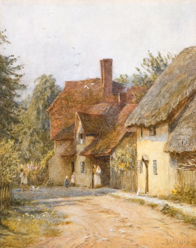 East Hagbourne, Berkshire - Helen Allingham