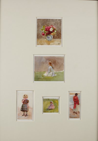 Cinq croquis - Helen Allingham