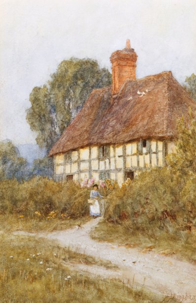 Faire du shopping - Helen Allingham