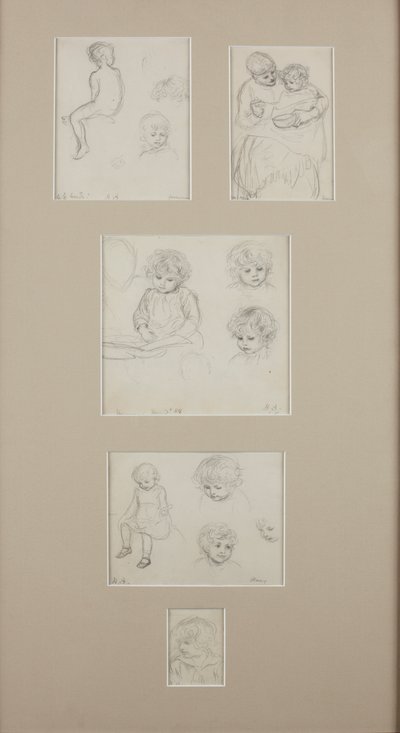 Croquis de Henry Allingham, vers 1884 - Helen Allingham