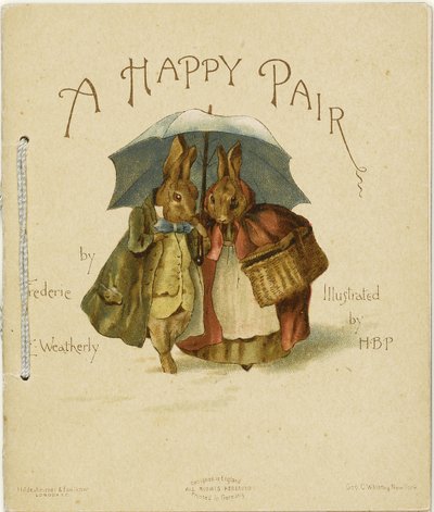 Illustration de Un couple heureux par Frederick Weatherly - Helen Beatrix Potter