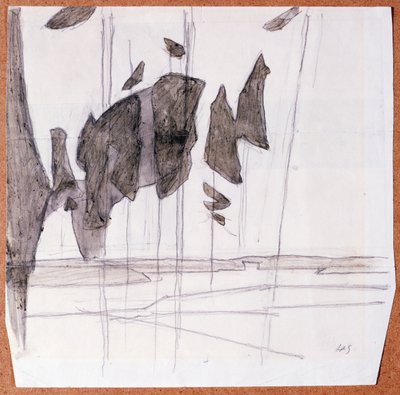 Pin au bord de la plage - Helene Schjerfbeck