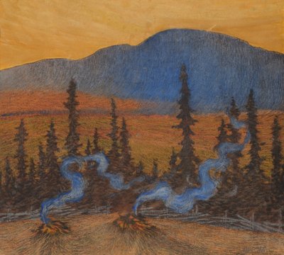 Automne à Indalsliden - Helmer Osslund