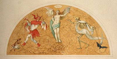 Conception pour une décoration intérieure - Helwig Reinhard Hochapfel