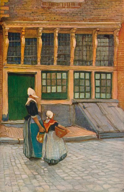 Retour du marché, vers 1902 - Hendrick Cassiers