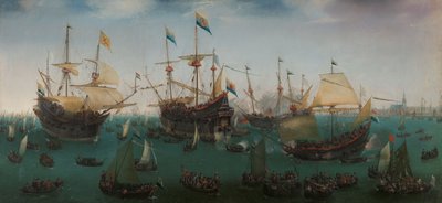 Le retour à Amsterdam de la deuxième expédition aux Indes orientales - Hendrick Cornelisz Vroom