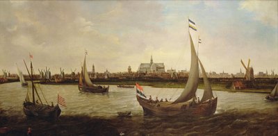 Vue de Haarlem depuis le nord - Hendrick Cornelisz. Vroom