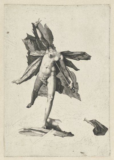 Pyrame et Thisbé - Hendrick Goltzius (workshop of)