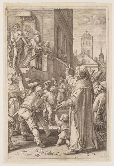 Ecce Homo, extrait de La Passion - Hendrick Goltzius