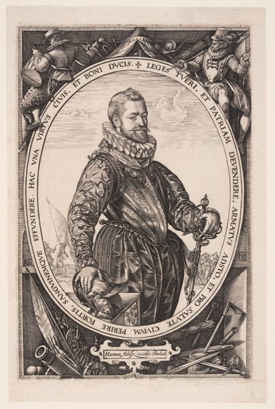 Jacques de la Faille - Hendrick Goltzius