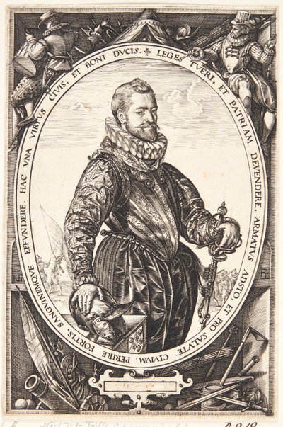 Jacques de la Faille - Hendrick Goltzius
