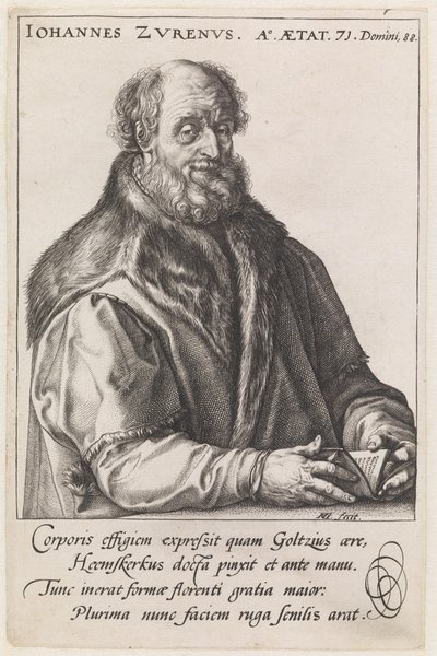Johannes Zurenus (1517-1591) - Hendrick Goltzius