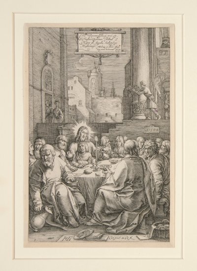 La Cène, de La Passion, No.1 d