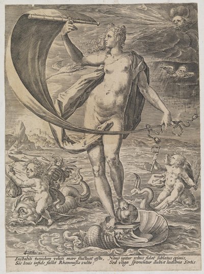 La Fortune (Instabili tumidum veluti ...) - Hendrick Goltzius