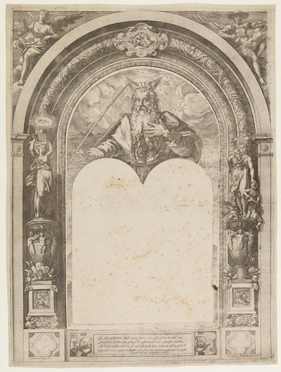 Moïse avec les Tables de la Loi - Hendrick Goltzius