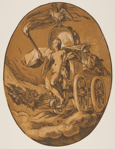 Nox, extrait de The Deities - Hendrick Goltzius