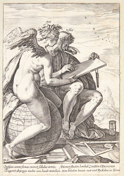 Exercice et art - Hendrick Goltzius