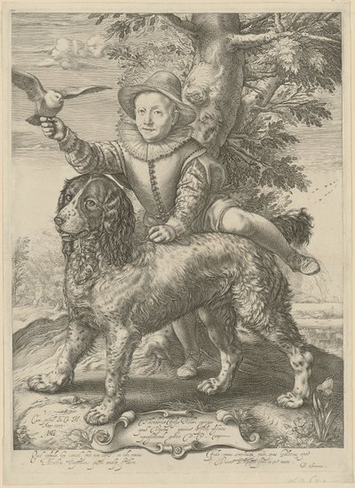 Portrait de Frederik de Vries - Hendrick Goltzius