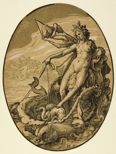 Téthys - Hendrick Goltzius