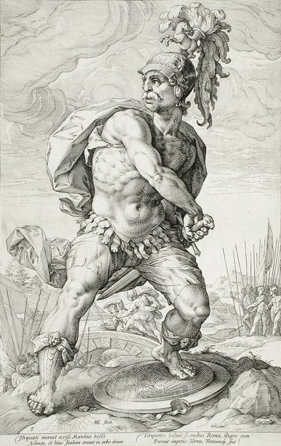 Titus Manlius Torquatus - Hendrick Goltzius