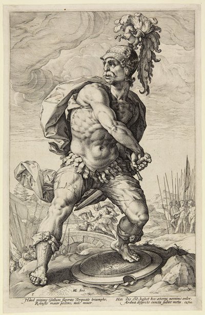 Titus Manlius Torquatus - Hendrick Goltzius