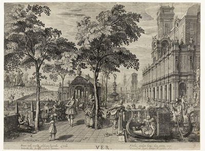 Printemps, un groupe près d