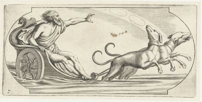 Un dieu de la mer sur un char - Hendrick de Keyser (I)