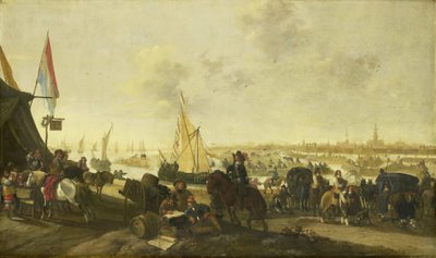 Le siège et la capture de la ville de Hulst aux Espagnols, 5 novembre 1645 - Hendrick de Meijer