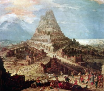 Construction de la Tour de Babel - Hendrick van Cleve