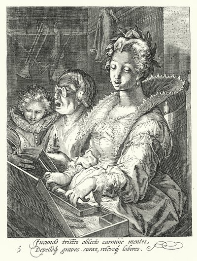 Musique - Hendrik (after) Goltzius